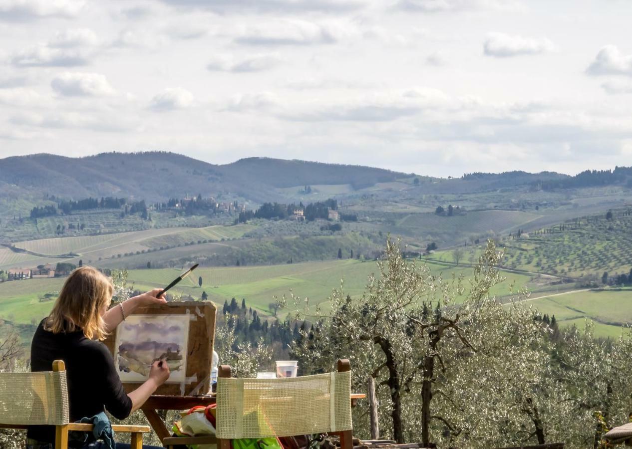Ancora Del Chianti Panzió Greve in Chianti Kültér fotó